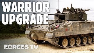 WARRIOR UPGRADE Is This The Future Of The British Armys Armoured Vehicle • FUTURE  Forces TV [upl. by Ponzo]