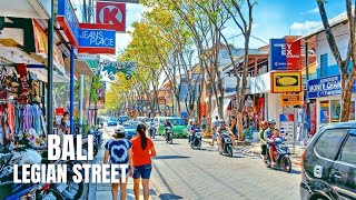 Bali Legian Street Walking Tour  巴厘岛勒吉安徒步旅行 [upl. by Akeinahs]