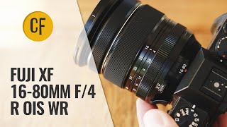 Fuji XF 1680mm f4 R OIS WR lens review with samples [upl. by Ahsad391]