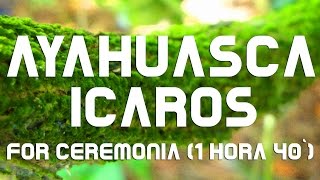 AYAHUASCA  ICAROS for Ceremony 1hr 40 Duration [upl. by Alrak53]