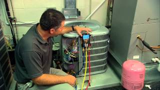 Using a testo 550 Digital Manifold to Charge an AC System [upl. by Nivlad]