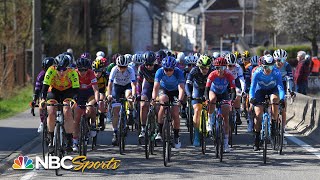 LiègeBastogneLiège 2021 Womens Race  EXTENDED HIGHLIGHTS  42521  NBC Sports [upl. by Egroej]