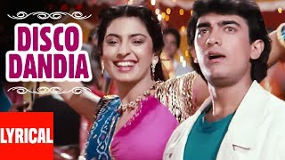 Disco Dandia Lyrical Video  Love Love Love  Vijay Benedict Alisha Chinai  Amir Khan Juhi Chawla [upl. by Areit489]