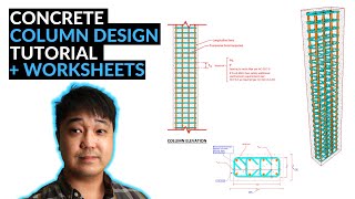 Concrete Column Design Tutorial In Seismic Zones  ACI 31814 [upl. by Chen]