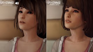 ENVIRONMENT COMPARISON  Life is Strange Remastered [upl. by Sucerdor227]