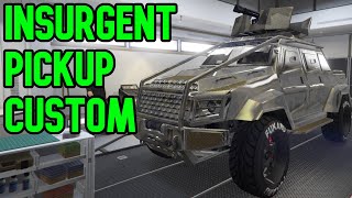 Gta 5 Insurgent Pickup Customization amp Review  How To Customize Insurgent Pickup [upl. by Sauer]