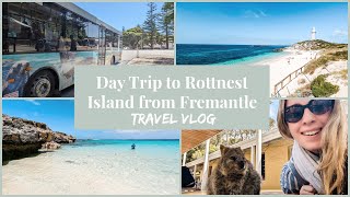 Day Trip to Rottnest Island from Fremantle Western Australia Vlog  Lux Life London [upl. by Aramak]