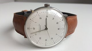 Unboxing  Junghans Max Bill  0273502 [upl. by Aidin]