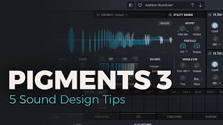 Arturia Pigments 3 Is Here 🤩  5 Sound Design Tips amp Tutorial [upl. by Eninnaj]