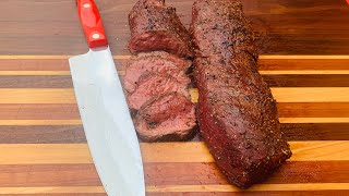 How to Grill Venison  Grilled Deer Tenderloin on a Charcoal Grill [upl. by Akemat546]