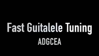 ADGCEA Tuning  Fast Guitalele Tuning [upl. by Bryon]