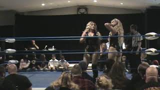 Vanity Vixsin amp Widow Belmont vs FAFO apw womans tag match 05292021 [upl. by Lemmueu]