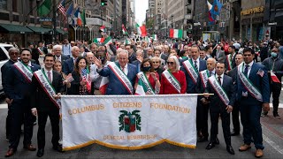 Columbus Day Parade returns to NYC [upl. by Apfel]