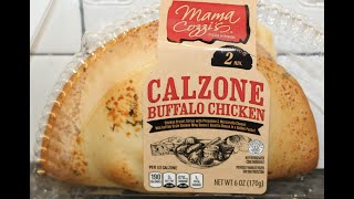 Mama Cozzi’s ALDI Buffalo Chicken Calzone Review [upl. by Berlauda]