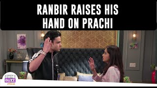 Kumkum Bhagya Ep 2043 OMG Ranbir raises his hand on Prachi [upl. by Nessi335]