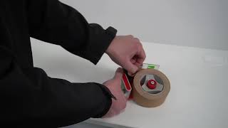 Loading a Hand Held Tape Dispenser [upl. by Benjamin]