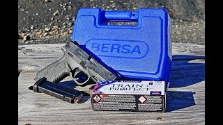 Bersa BP9CC Out of the Box to Match REVIEW [upl. by Anivek]