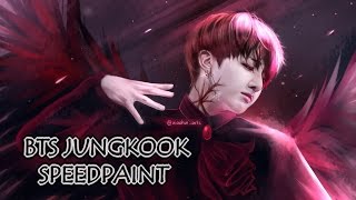 170517 BTS Jungkook Speedpaint [upl. by Garibull]