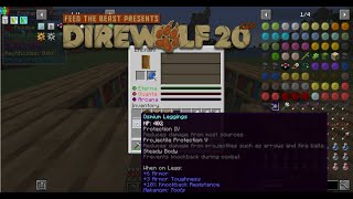 S6E2 DireWolf20 for 120 Apotheosis Start [upl. by Nylkaj]