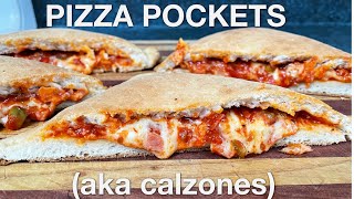 Pizza Pockets calzones  You Suck at Cooking episode 119 [upl. by Geraud]