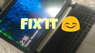 How to fix Pink Screen Problem in LaptopMonitor  Screen Blinking Problems [upl. by Teeniv]