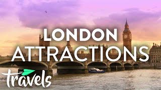 Top 10 MustSee Attractions in London  MojoTravels [upl. by Lubba]