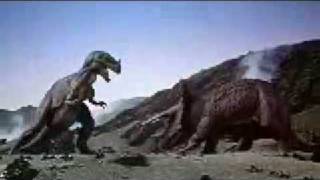 Ceratosaurus vs Triceratops from 1 Million Years BCflv [upl. by Brian]