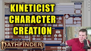 Lets Build a KINETICIST in Pathfinder 2e [upl. by Agarhs]