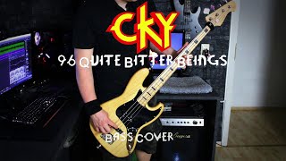 CKY 96 Quite Bitter Beings Bass Cover wTabsamp Lyrics [upl. by Barclay95]