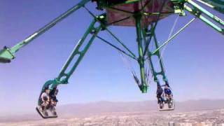 Las Vegas Stratosphere Insanity Ride [upl. by Gorrian]