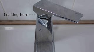 How to fix mixer taps leaking from the handle [upl. by Sharron]