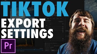 How To Export High Quality TIK TOK Videos in Premiere Pro CC [upl. by Asserak]