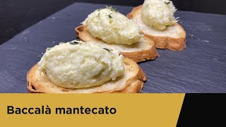 Baccalà mantecato gourmet [upl. by Demetris]