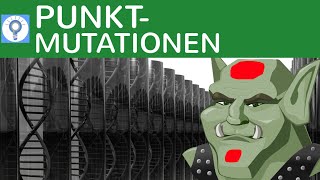 Punktmutationen Stumme Mutation Missense Mutation Fehlsinn Nonsense Mutation  2  Genetik [upl. by O'Shee]