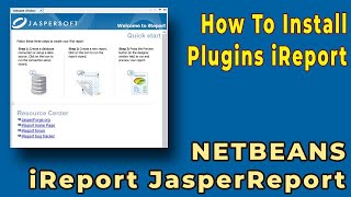 How To Install Plugin iReport Netbeans [upl. by Rein]