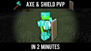 Axe and Shield PVP Tutorial how to PVP like Dream [upl. by Mollee]