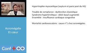 Adénome hypophysaire acromégalie  Topo CONF [upl. by Procora]