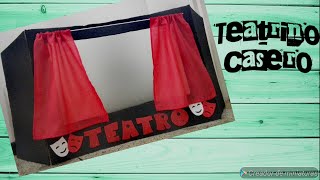 CÓMO HACER UN TEATRINO CASERO [upl. by Evante]