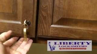 Double Door Cabinet Lock [upl. by Nets920]