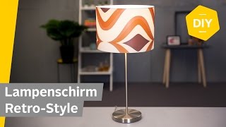 DIY Lampenschirm den RetroStyle verpassen  Roombeez – powered by OTTO [upl. by Thorncombe]