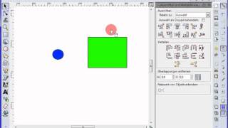 InkscapeTutorial Zentrieren von Objekten [upl. by Schiffman687]