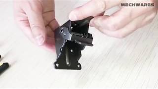 MechWares  Foldable Support BracketSelfLocking Hinge [upl. by Talich]