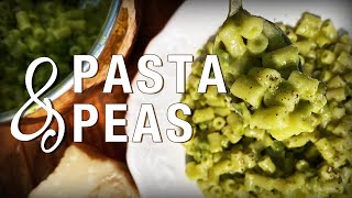 Pasta amp Peas Classic Italian Recipe  The Pasta Queen [upl. by Atinahs]