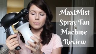 MaxiMist Spray Tan Machine Norvell Review [upl. by Jermayne40]