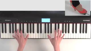 “Selecting and Playing Tones” Roland GOPIANO 01 [upl. by Aig]