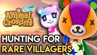 Hunting For The RAREST Villagers In Animal Crossing New Horizons [upl. by Jessalyn826]