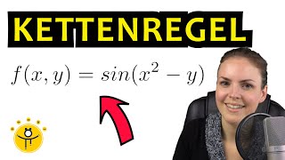 KETTENREGEL mehrdimensional – partielle Ableitung [upl. by Paulie]