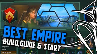 Best empire build  beginners guide amp walkthrough to BEST start in Stellaris [upl. by Elrahc526]