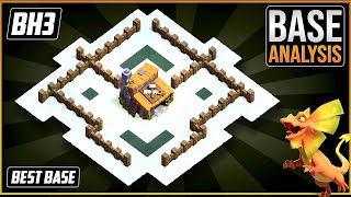 NEW BEST BH3 ANTI GIANT TROPHYdefense Base 2023 Builder Hall 3 Trophy Base Design  Clash of Clans [upl. by Eednim]