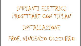 Bticino Tiplan  01  Installazione [upl. by Blumenthal]